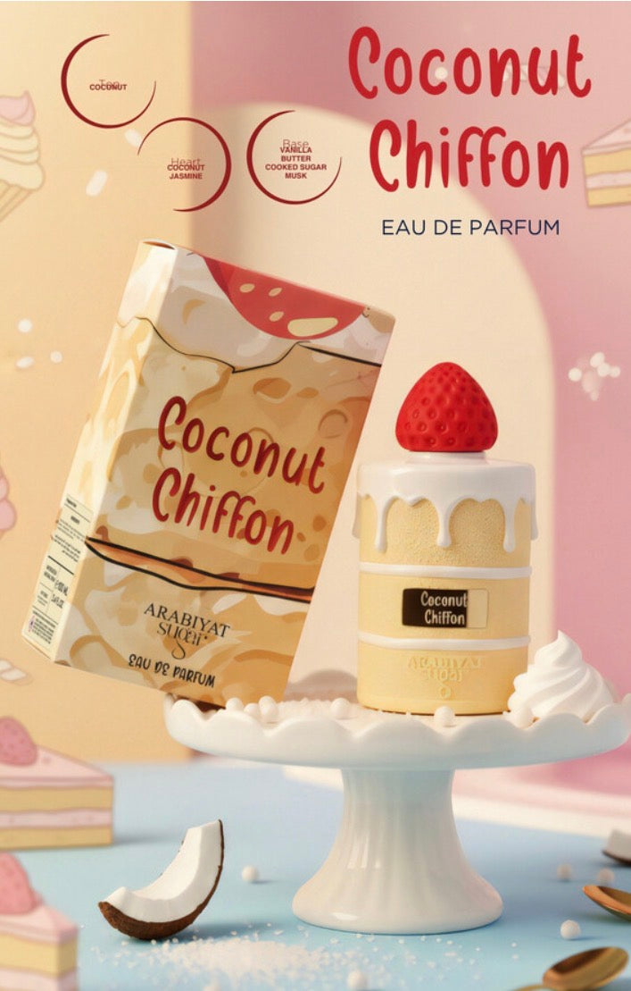 Coconut Chiffon Arabiyat Prestige
